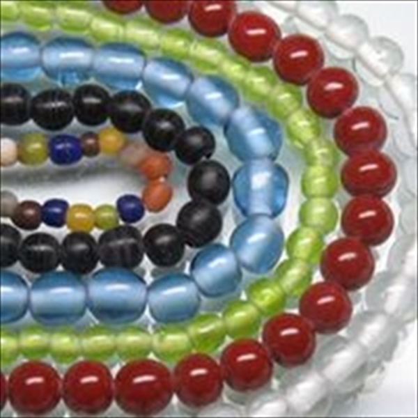 01-110|トコ・ビーズ | 丸型単色とんぼ玉5mm-10mm