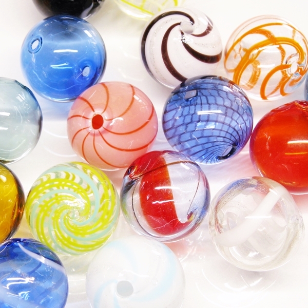 01-120| TOKO-BEADS | Soap bubble beads　20mm