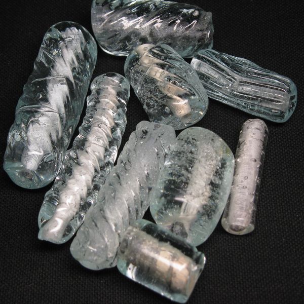 07-025| TOKO-BEADS | Kenya Recycled Glass Beads