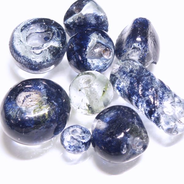 07-030| TOKO-BEADS | Kenya Recycled Glass Beads