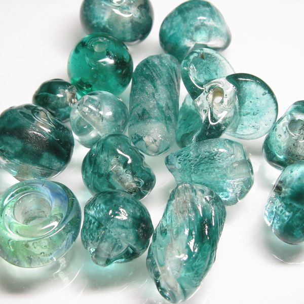 07-031| TOKO-BEADS | Kenya Recycled Glass Beads