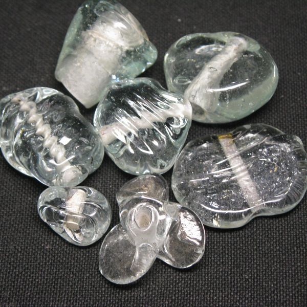 07-037| TOKO-BEADS | Kenya Recycled Glass Beads