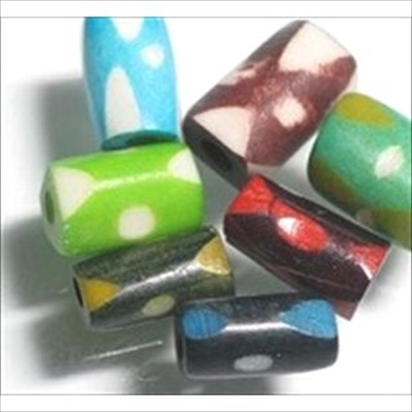 08-050| TOKO-BEADS | Java tube type bone beads