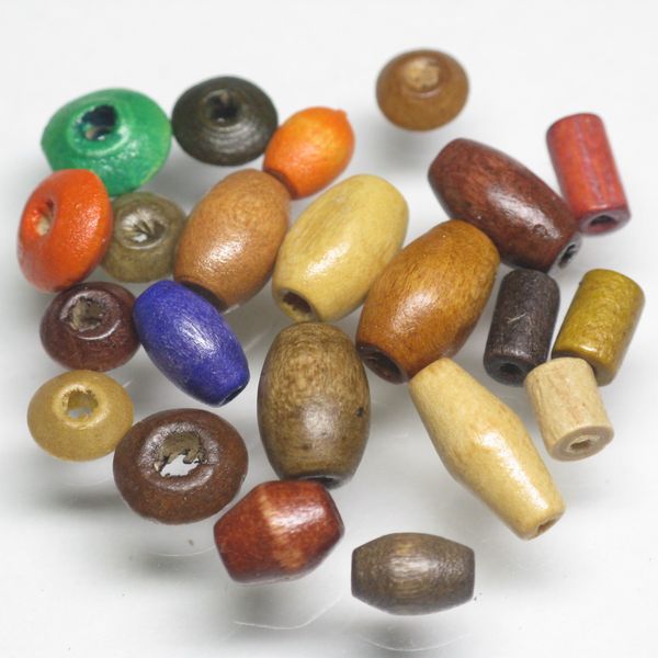 09-018| TOKO-BEADS | Other Wood beads