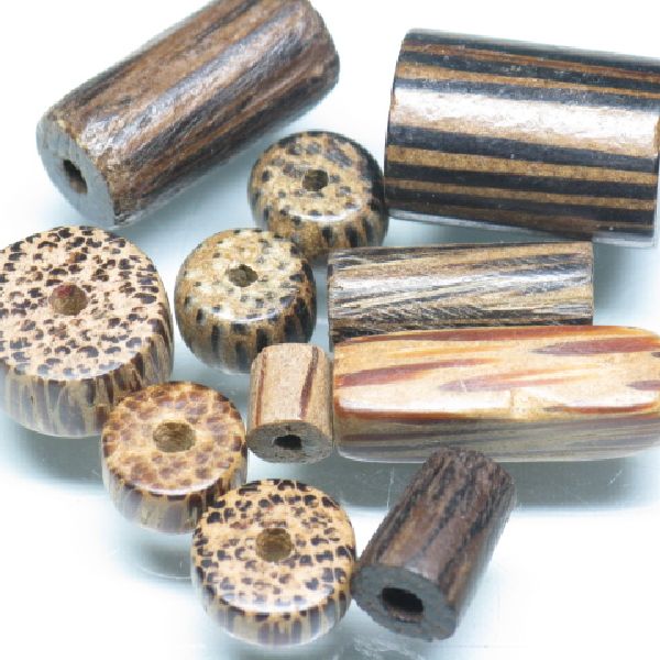 09-089| TOKO-BEADS | Palmwood beads
