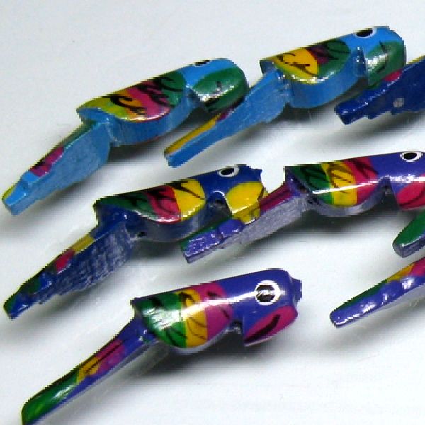 09-096| TOKO-BEADS | Wood charm