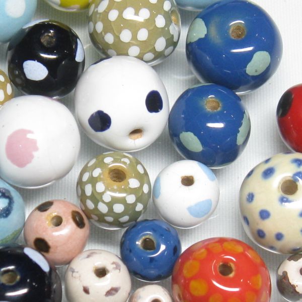 10-022| TOKO-BEADS | Kenyan ceramic beads