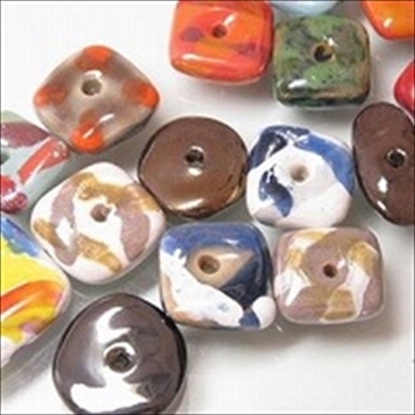 10-025| TOKO-BEADS | Kenyan ceramic beads