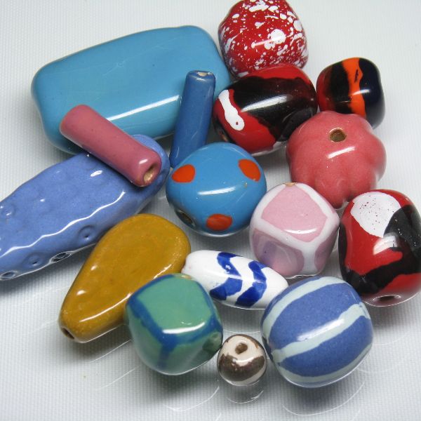 10-026| TOKO-BEADS | Kenyan ceramic beads