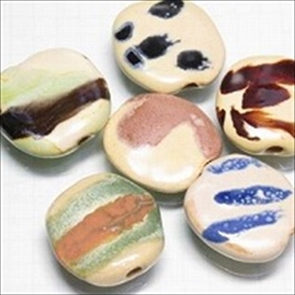 10-031| TOKO-BEADS | Kenyan ceramic beads