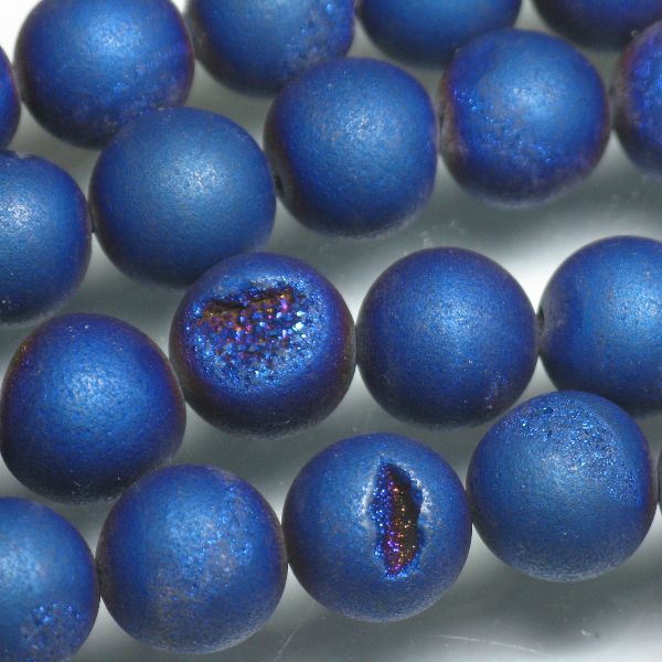 14-024| TOKO-BEADS | Druzy Agate Beads