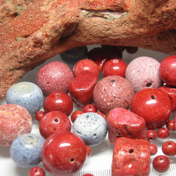 14-040| TOKO-BEADS | Coral beads