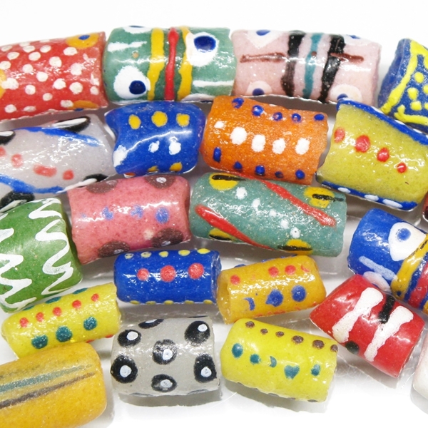 19-001| TOKO-BEADS | African glass beads