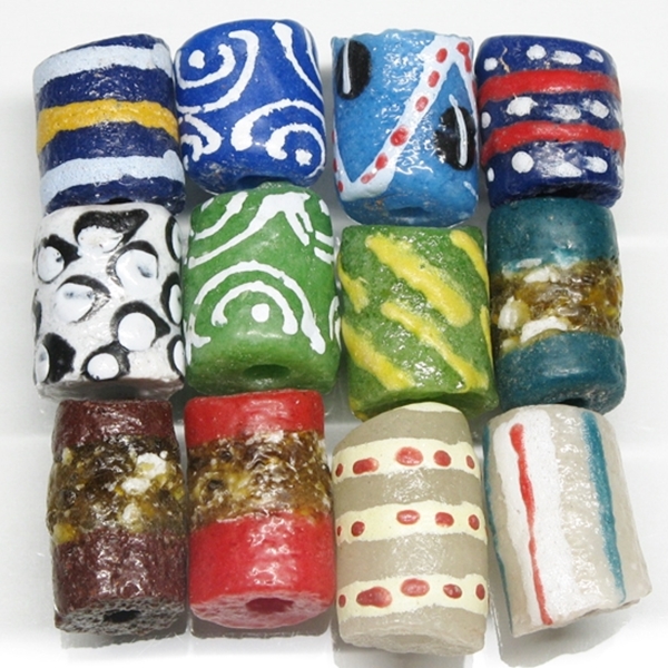 19-004| TOKO-BEADS | African glass beads